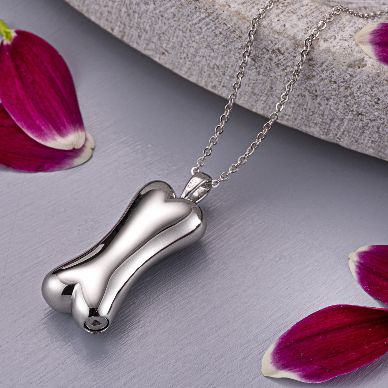 Load image into Gallery viewer, EverWith Self-fill Bone Memorial Ashes Pendant
