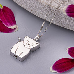 EverWith Self-fill Cat Memorial Ashes Pendant