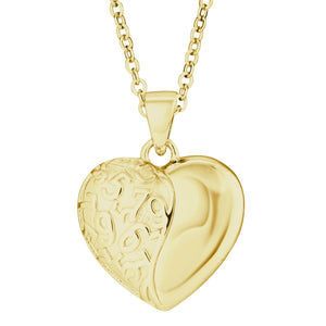 EverWith Self-fill Heart Swirl Memorial Ashes Pendant