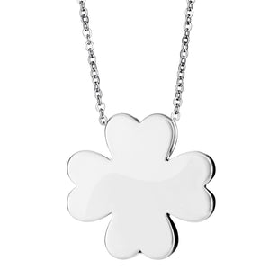 EverWith Self-fill Clover Memorial Ashes Pendant with Crystals