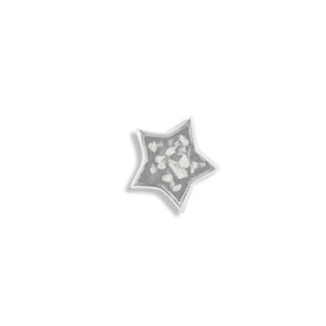EverWith Small Star Memorial Ashes Element for Glass Locket