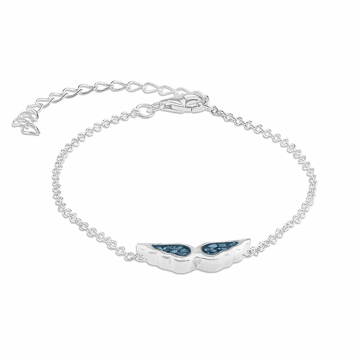 Load image into Gallery viewer, EverWith Ladies Angel Wings Memorial Ashes Bracelet