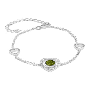 EverWith Ladies Forever Memorial Ashes Bracelet with Fine Crystals