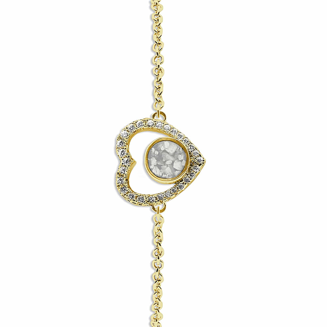 Load image into Gallery viewer, EverWith Ladies Forever Memorial Ashes Bracelet with Fine Crystals