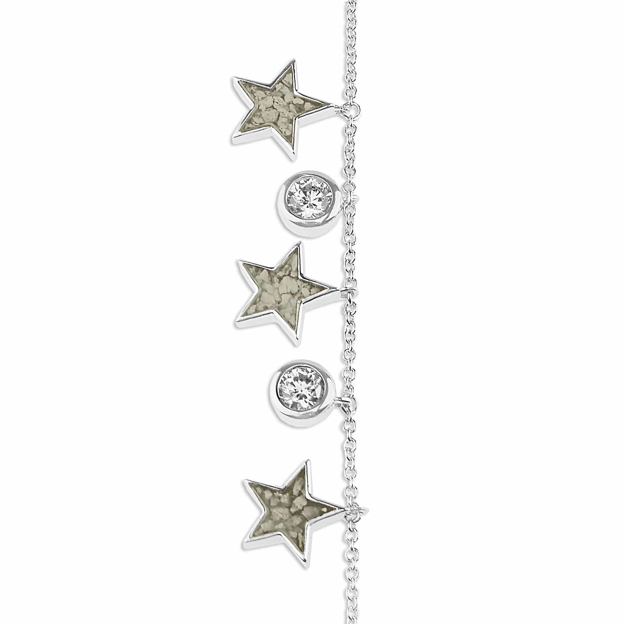 Load image into Gallery viewer, EverWith Ladies Galaxy Memorial Ashes Bracelet with Fine Crystals
