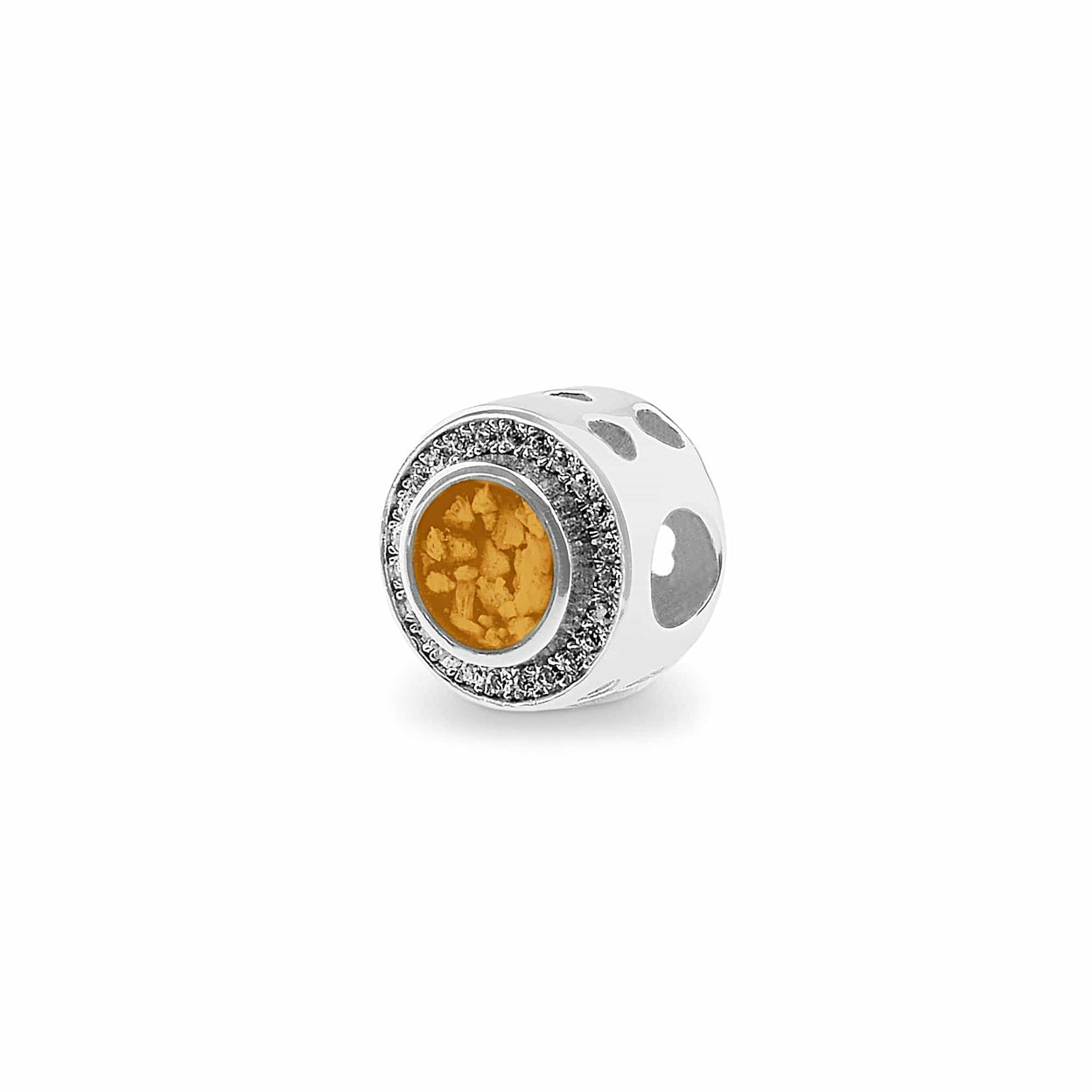 Load image into Gallery viewer, EverWith Admire Memorial Ashes Charm Bead with Fine Crystals