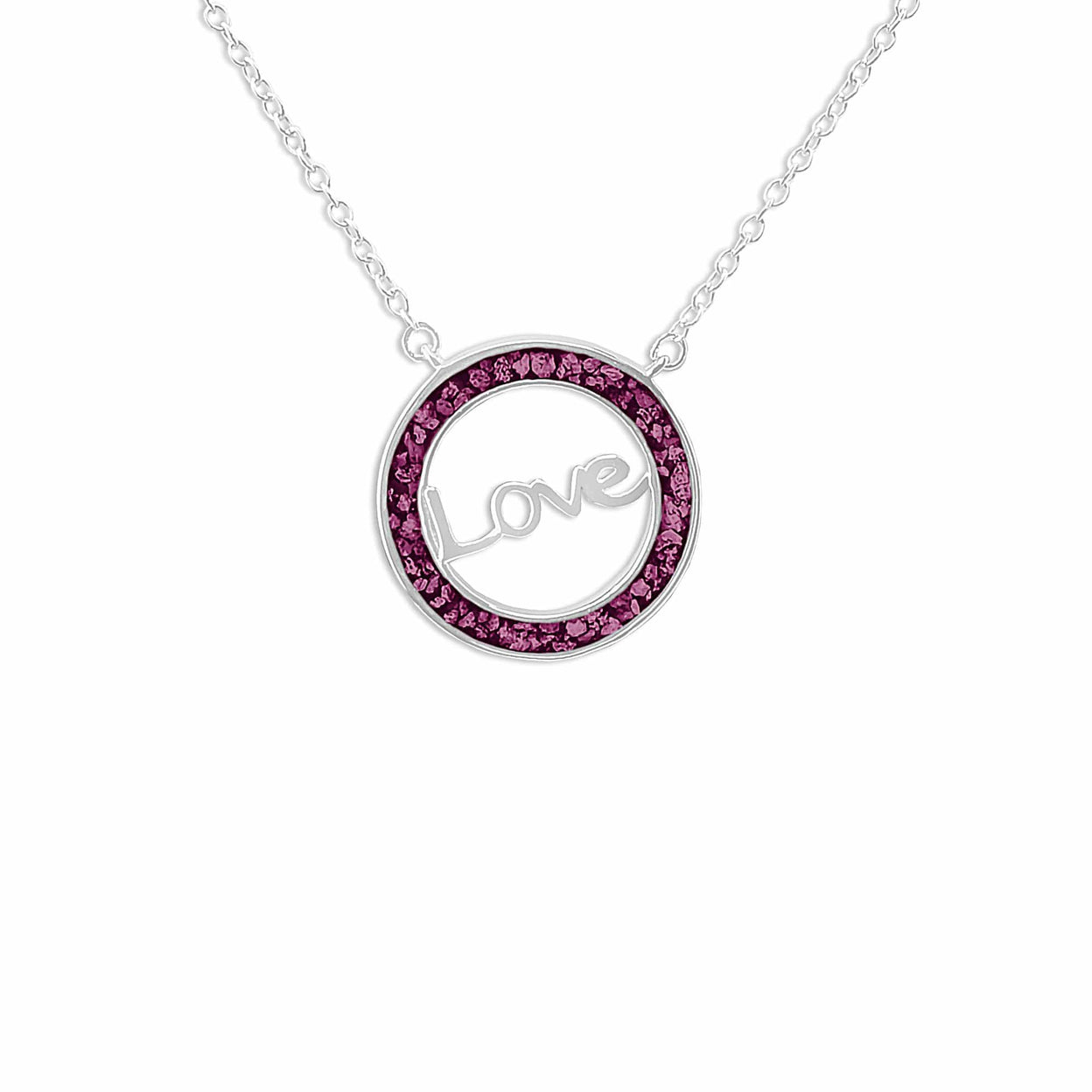 Load image into Gallery viewer, EverWith Ladies Love Memorial Ashes Necklace