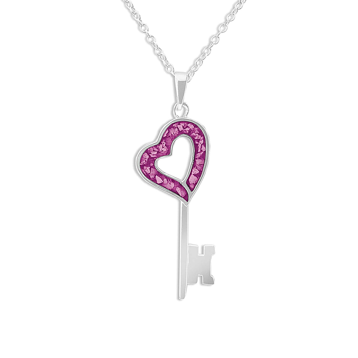Load image into Gallery viewer, EverWith Ladies Key Memorial Ashes Pendant