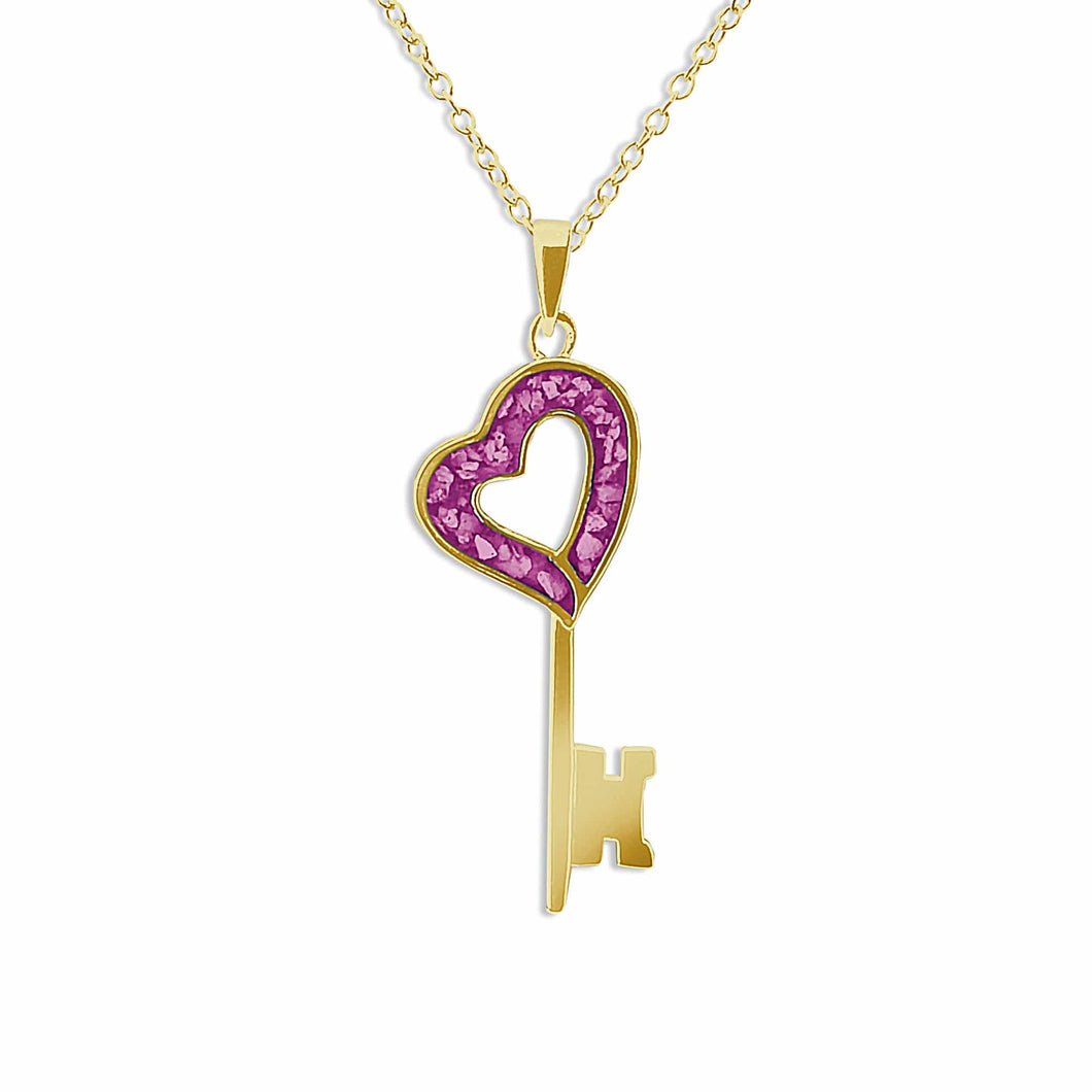 EverWith Ladies Key Memorial Ashes Pendant