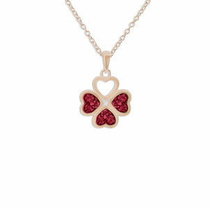 EverWith Ladies Clover Memorial Ashes Pendant