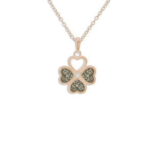 EverWith Ladies Clover Memorial Ashes Pendant