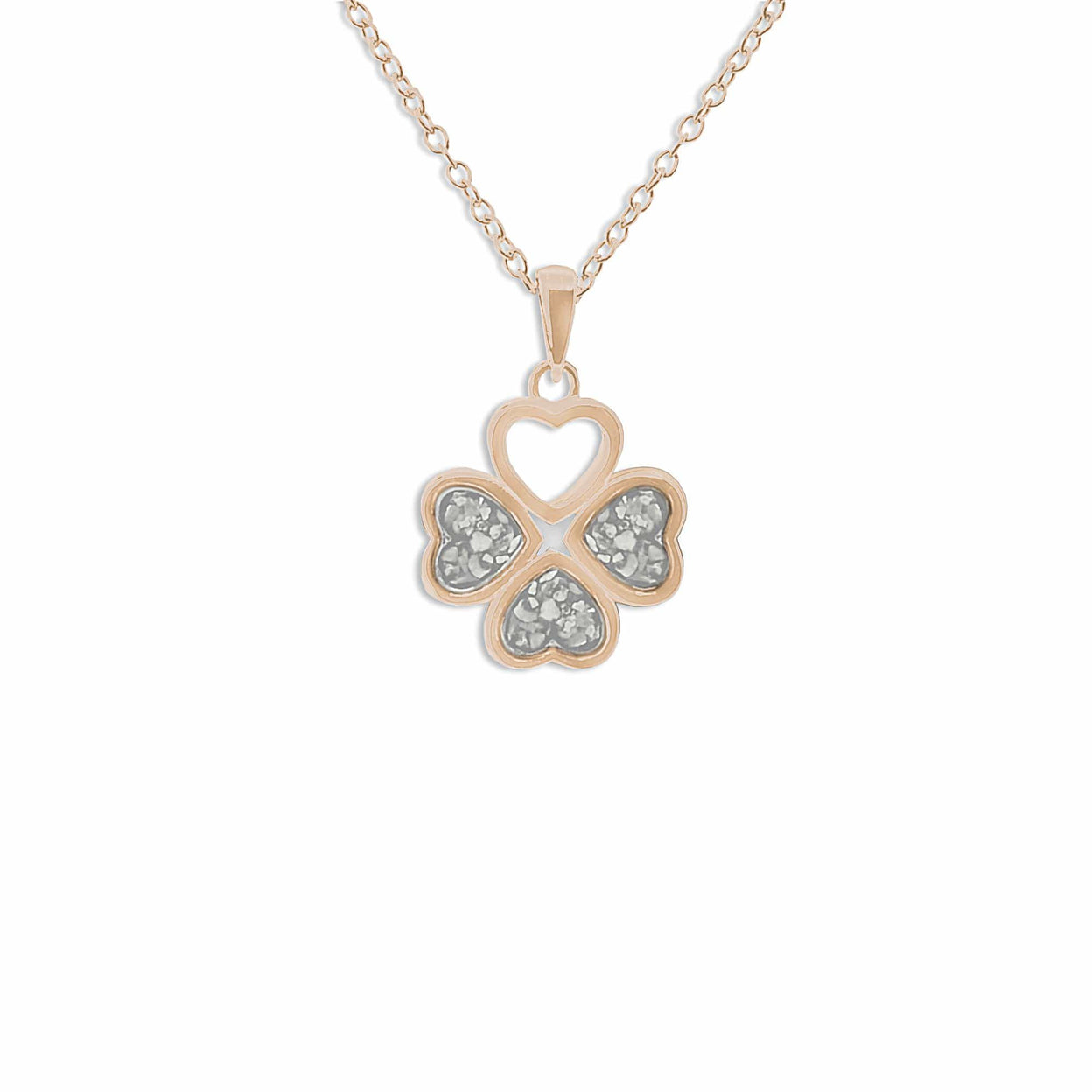 Load image into Gallery viewer, EverWith Ladies Clover Memorial Ashes Pendant
