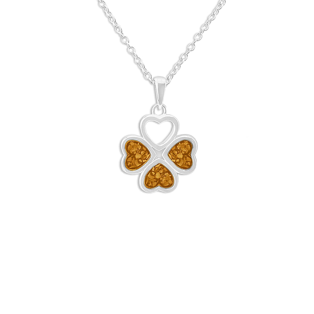 Load image into Gallery viewer, EverWith Ladies Clover Memorial Ashes Pendant