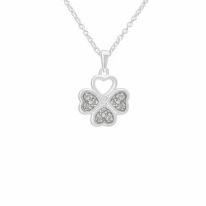 EverWith Ladies Clover Memorial Ashes Pendant
