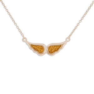 EverWith Ladies Angel Wings Memorial Ashes Necklace