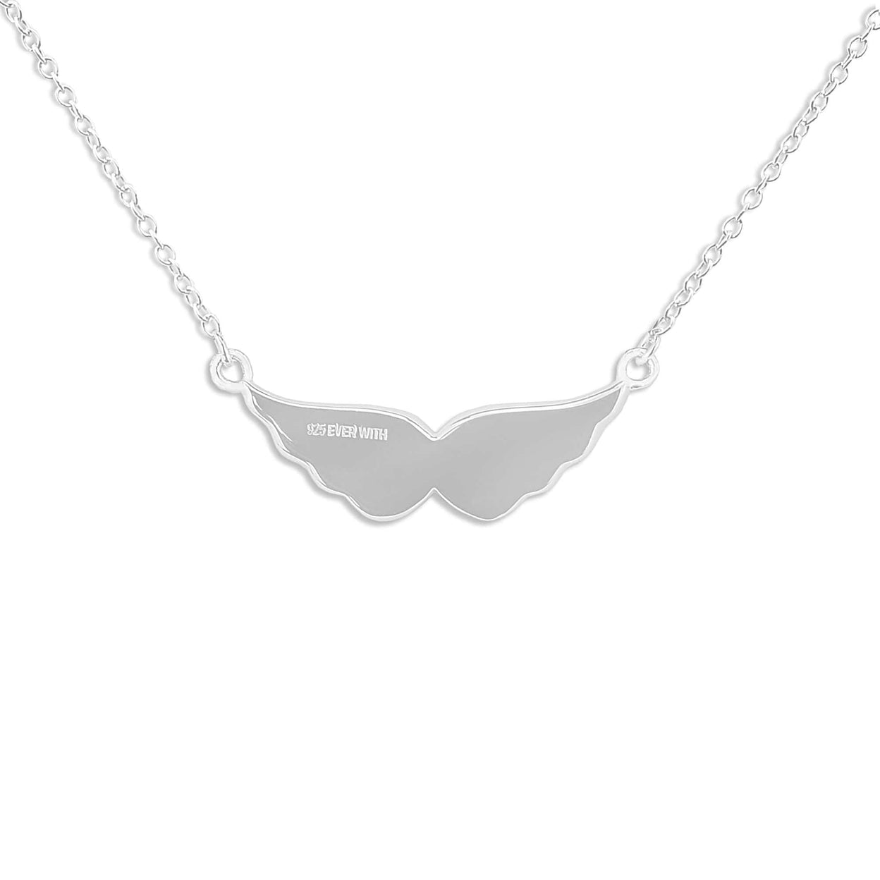 Load image into Gallery viewer, EverWith Ladies Angel Wings Memorial Ashes Necklace