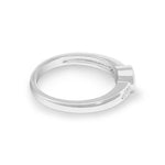 EverWith Ladies Special Memorial Ashes Ring with Fine Crystals