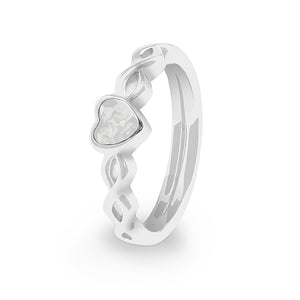 EverWith Ladies Beau Memorial Ashes Ring