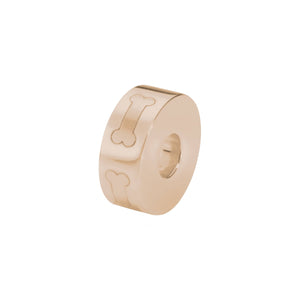EverWith  Self-fill Round Dog Bone Memorial Ashes Charm Bead