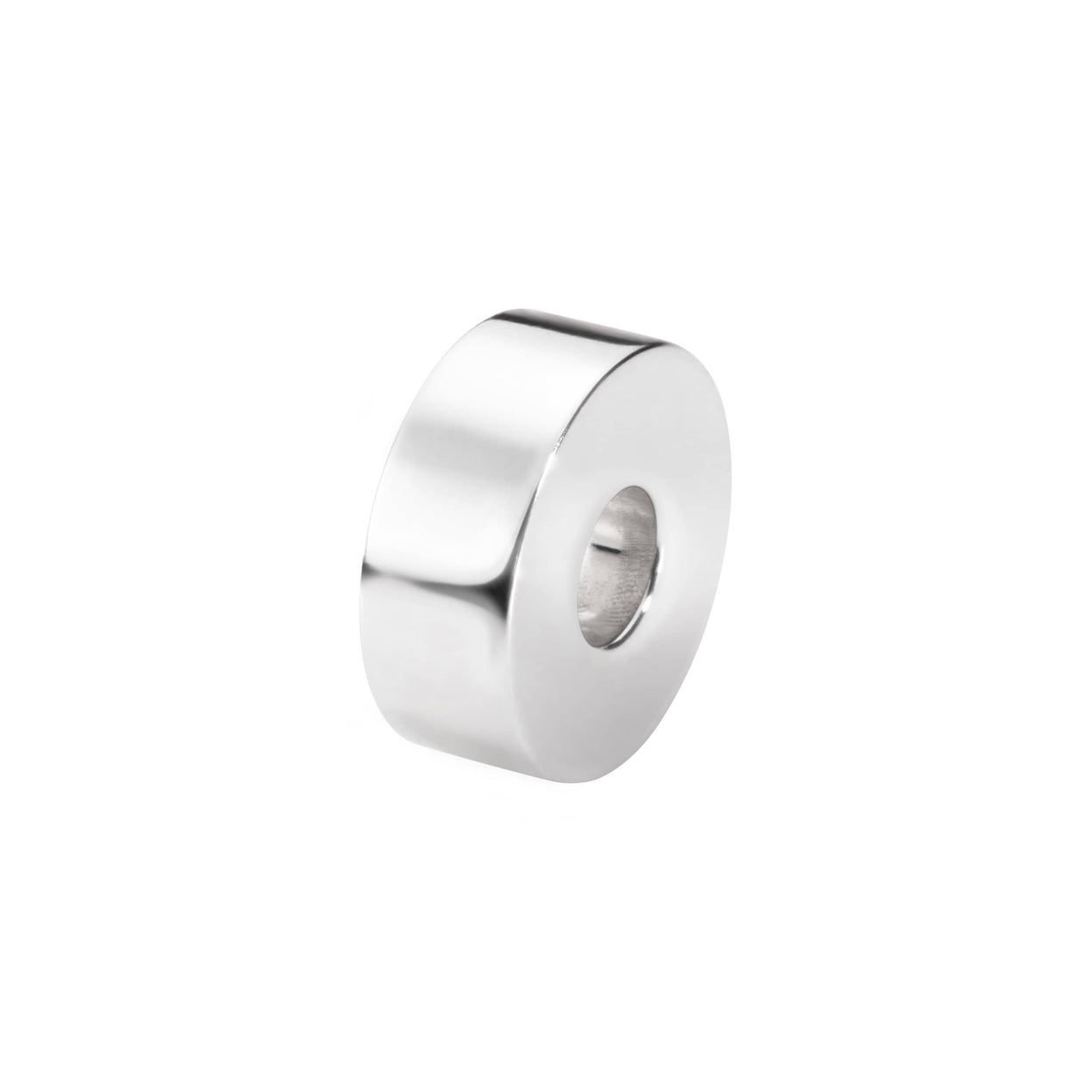 Load image into Gallery viewer, EverWith  Self-fill Round Plain Memorial Ashes Charm Bead