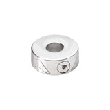 EverWith Self-fill Round Winged Hearts Memorial Ashes Charm Bead