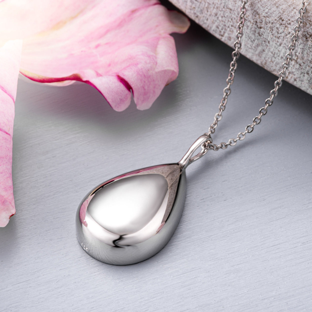 Load image into Gallery viewer, EverWith Self-fill Tear Drop Memorial Ashes Pendant