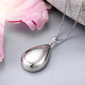 EverWith Self-fill Tear Drop Memorial Ashes Pendant