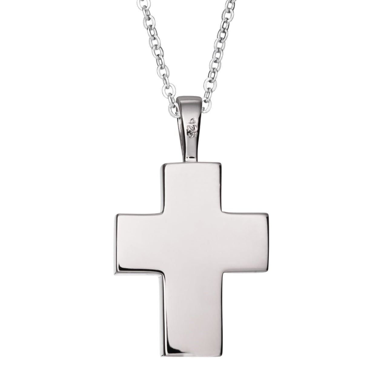 Load image into Gallery viewer, EverWith Self-fill Cross Memorial Ashes Pendant with Crystals