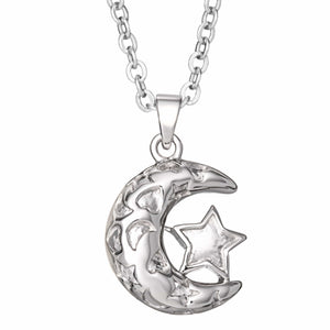 EverWith Self-fill Moon and Stars Memorial Ashes Pendant