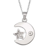 EverWith Self-fill Moon and Stars Memorial Ashes Pendant