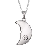 EverWith Self-fill Yellow Moon Memorial Ashes Pendant