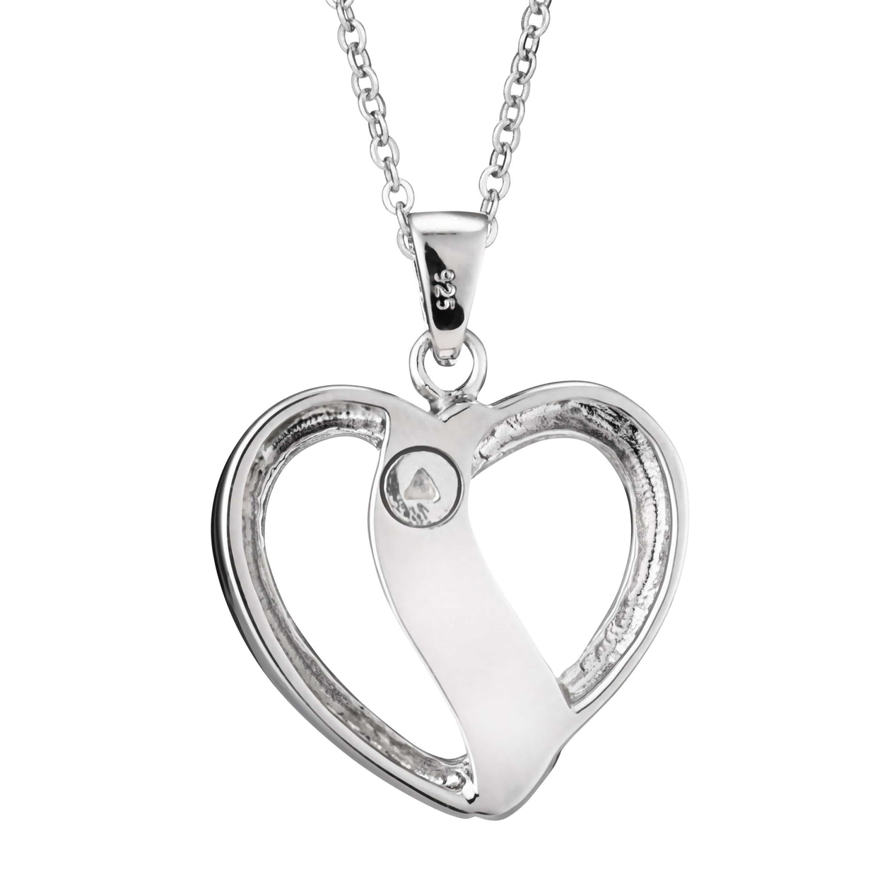 Load image into Gallery viewer, EverWith Self-fill Broken Heart Memorial Ashes Pendant with Crystals