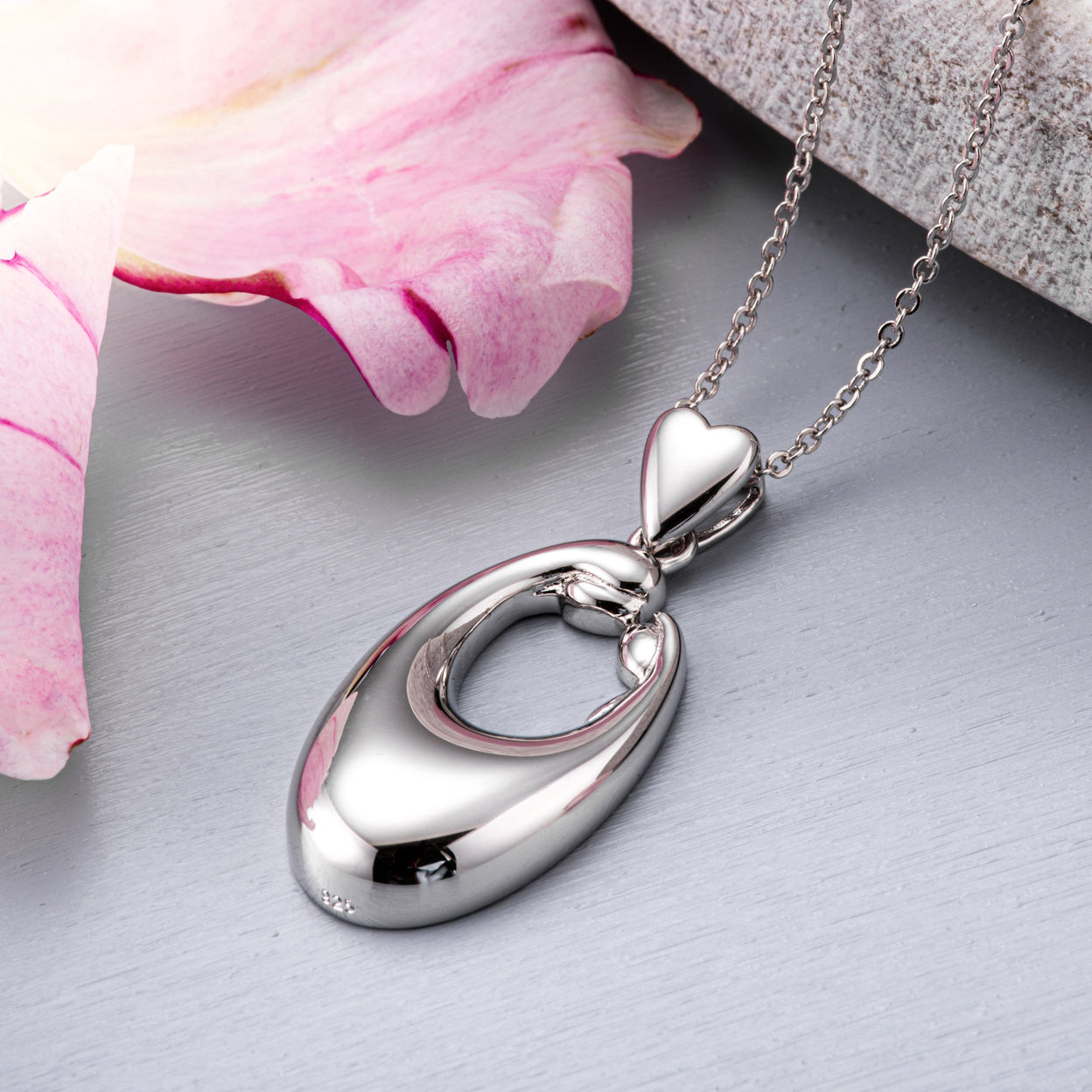 Load image into Gallery viewer, EverWith Self-fill Forever Loved Memorial Ashes Pendant