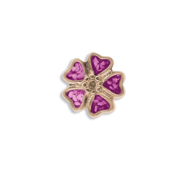 Load image into Gallery viewer, EverWith Large 5 Petal flower Memorial Ashes Element for Glass Locket